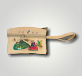 Leather Coin Purse - Peruvian Style